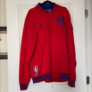 Adidas LA Clippers Red Jacket